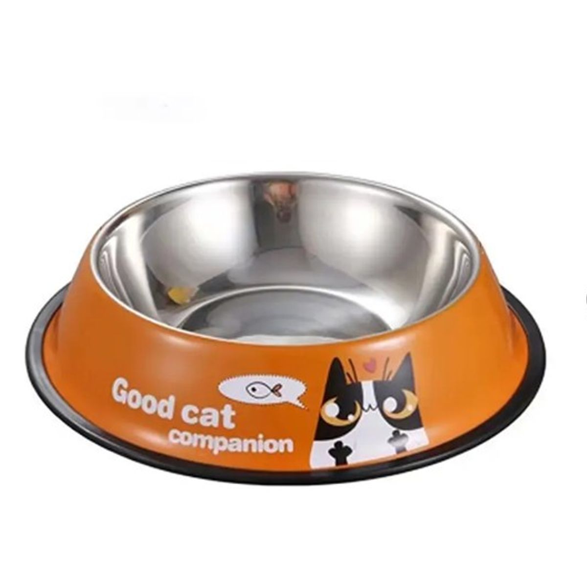 GENERICO - Plato Metálico 30Cm Color Aleatorio Para Mascotas