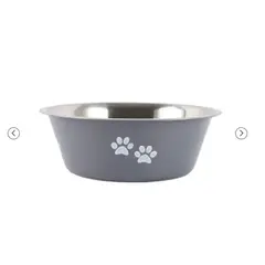 GENERICO - Plato Metálico Con Base Antideslizante 11375Cm