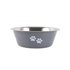 GENERICO - Plato Metálico Con Base Antideslizante 143510Cm