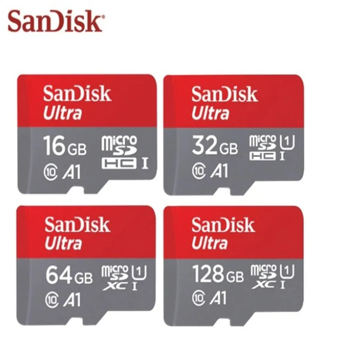 SANDISK - Tarjeta Memoria Micro SD Sandisk Ultra 32 GB Clase 10 A1