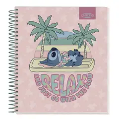 ARTEL - PACK 8PCS CUADERNOS BOOK 120HJ STITCH WAVES 2932