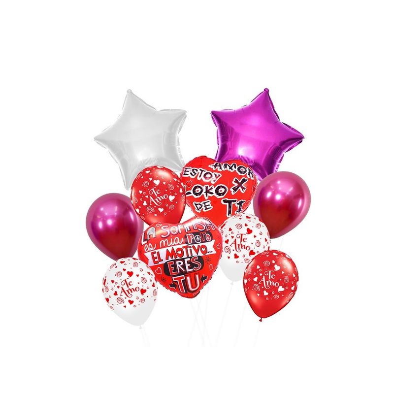 GENERICO - SET GLOBO METALICO LOKO X TI X1 SET