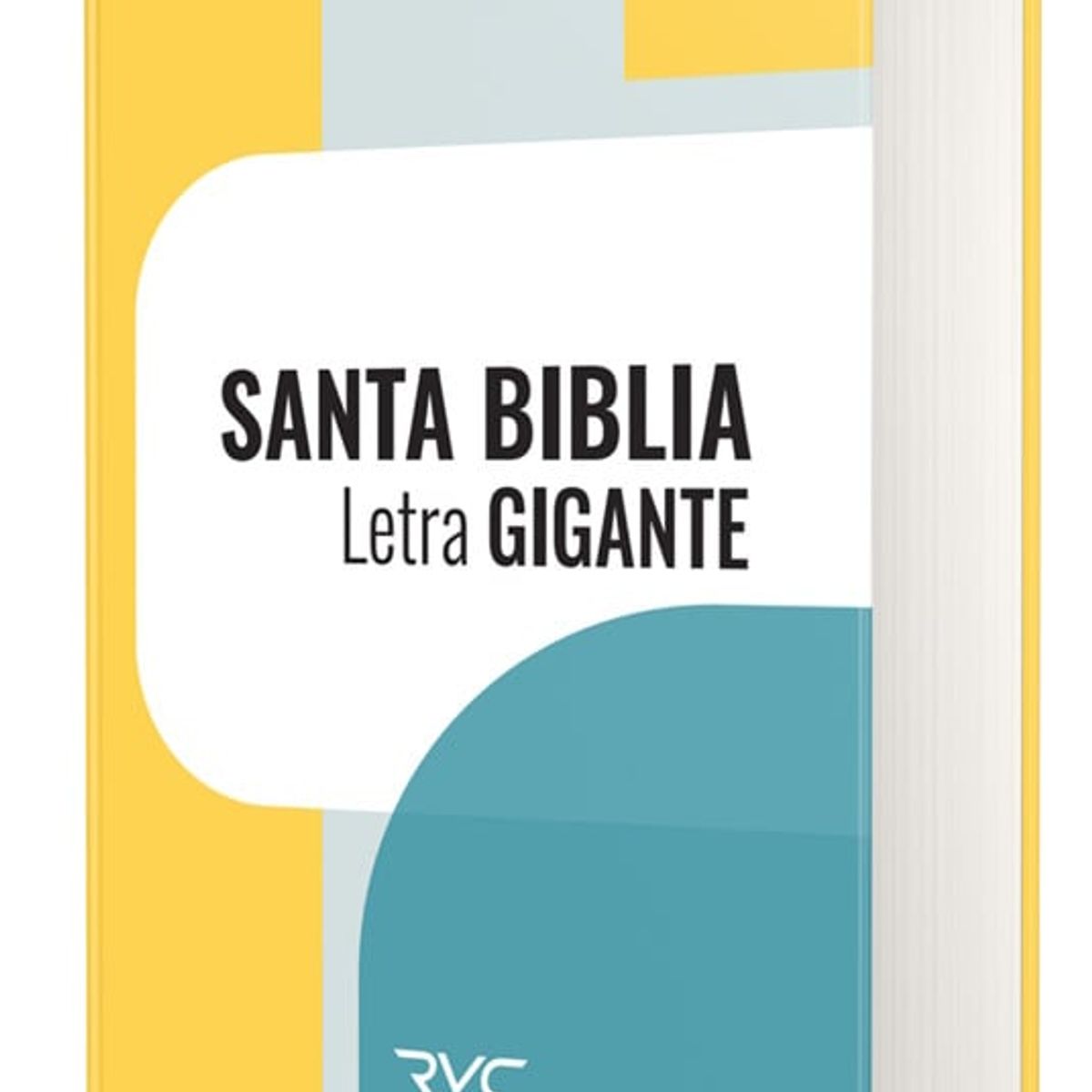 SOCIEDADES BIBLICAS UNIDAS - Biblia Reina Valera Contemporánea Letra Gigante Tapa Dura Colores
