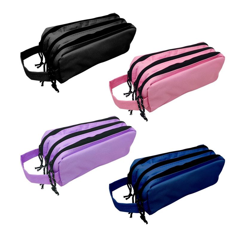 GENERICO - ESTUCHE LISO TRIPLE MANILLA 21X9X9.5 X12UNI