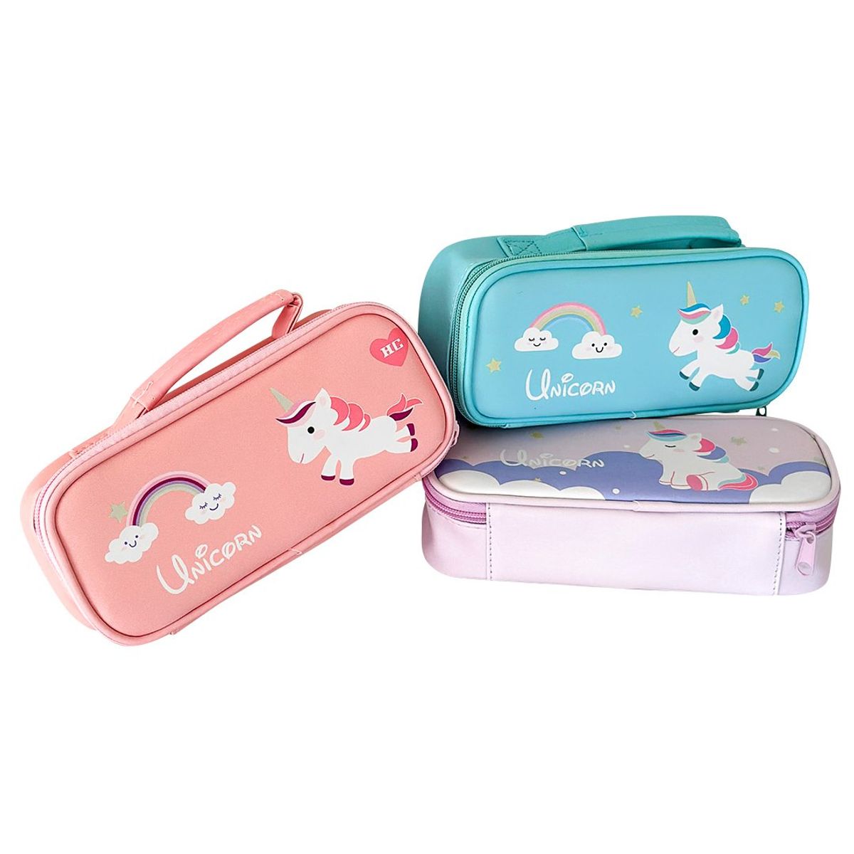 GENERICO - ESTUCHE UNICORNIO 21X9 X12 UNI