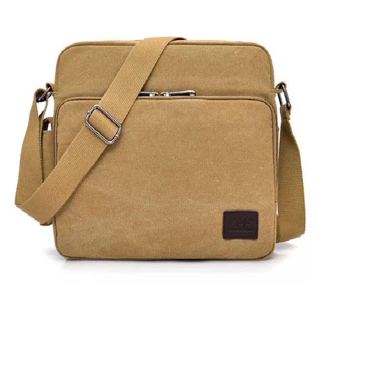 GENERICO - Bolso De Mensajero Vintage Unisex De Lona Maletín De Viaje