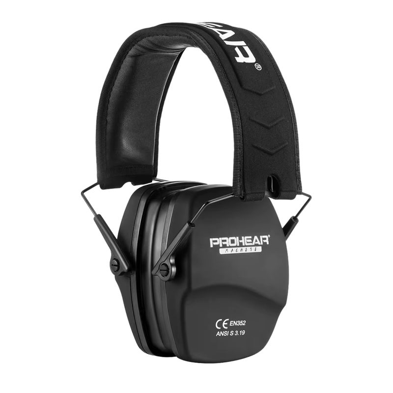 PROHEAR - Orejeras antiruido para jóvenes y adultos NRR 26dB BLACK
