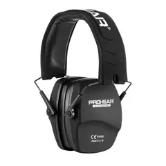 PROHEAR - Orejeras antiruido para jóvenes y adultos NRR 26dB BLACK