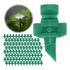 GENERICO - 100x Aspersor Micro Jet 180° Riego Jardín Agrícola / 180 Grados