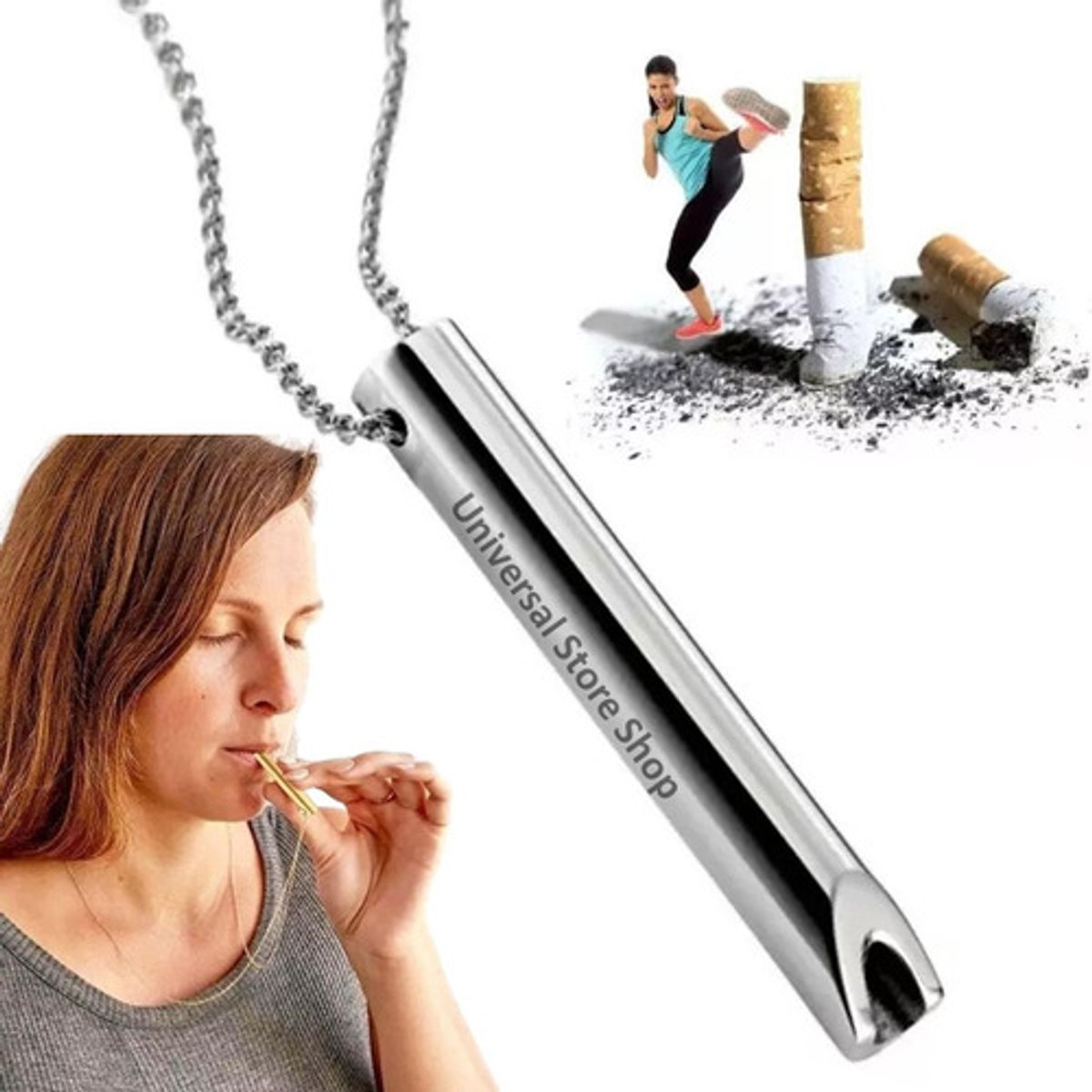 GENERICO - Collar Aliviar Ansiedad Estrés Relaja Respiración Consciente