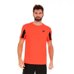 LOTTO - Polera de Padel Hombre - Superrapida VI Rojo - Rojo - XL