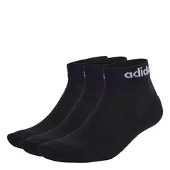 ADIDAS - Calcetines Linear Acolchados Largo al Tobillo 3 Pares