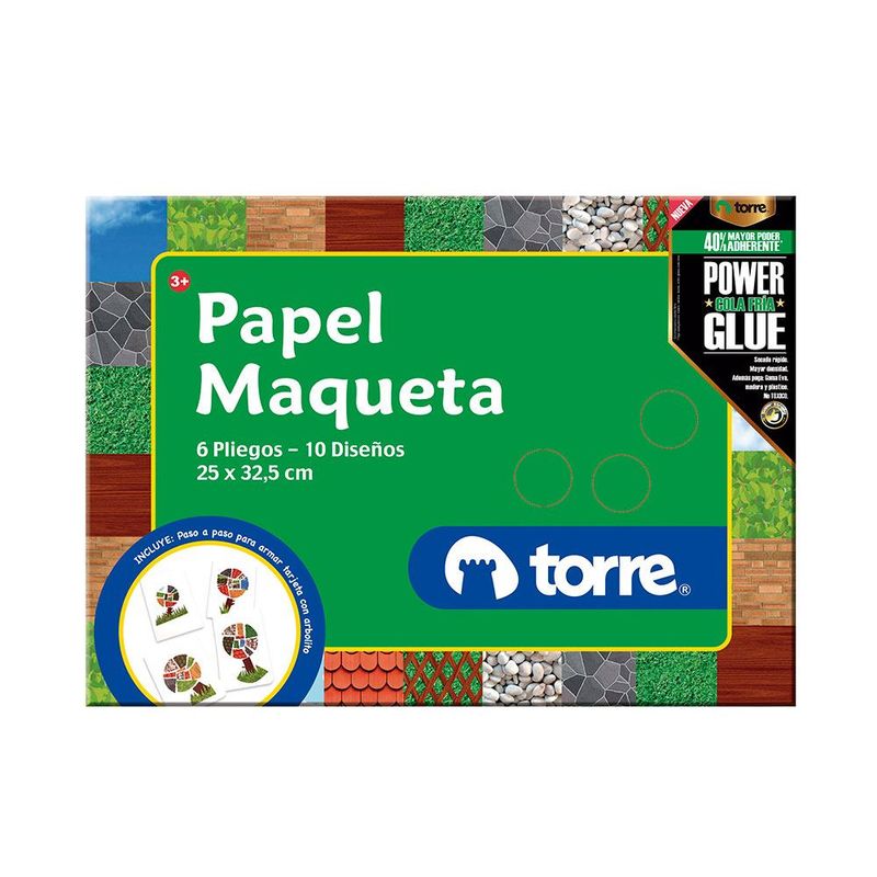 TORRE - Carpeta Papel Maqueta Torre