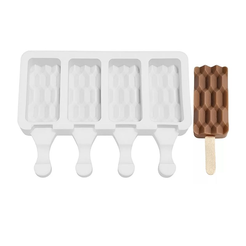 GENERICO - Moldes De Silicona Reposteria Molde Helados Molde Paletas