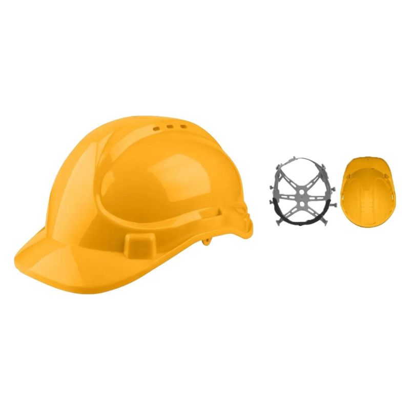 INGCO - CASCOS DE SEGURIDAD AMARILLOS INGCO