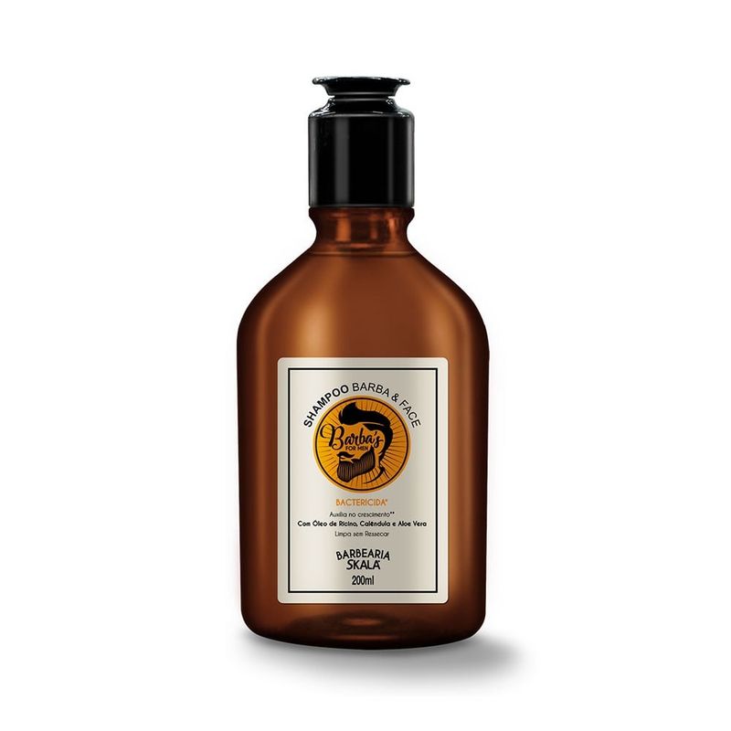 SKALA - Shampoo Suave Barba & Cara 200ml Skala