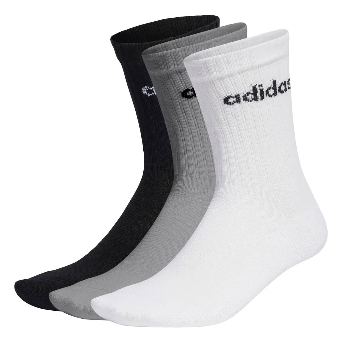ADIDAS - Calcetines Acolchados Linear Crew 3 Pares