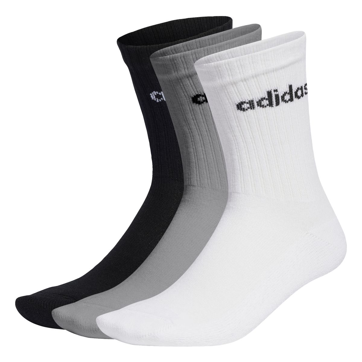 ADIDAS - Calcetines Acolchados Linear Crew 3 Pares