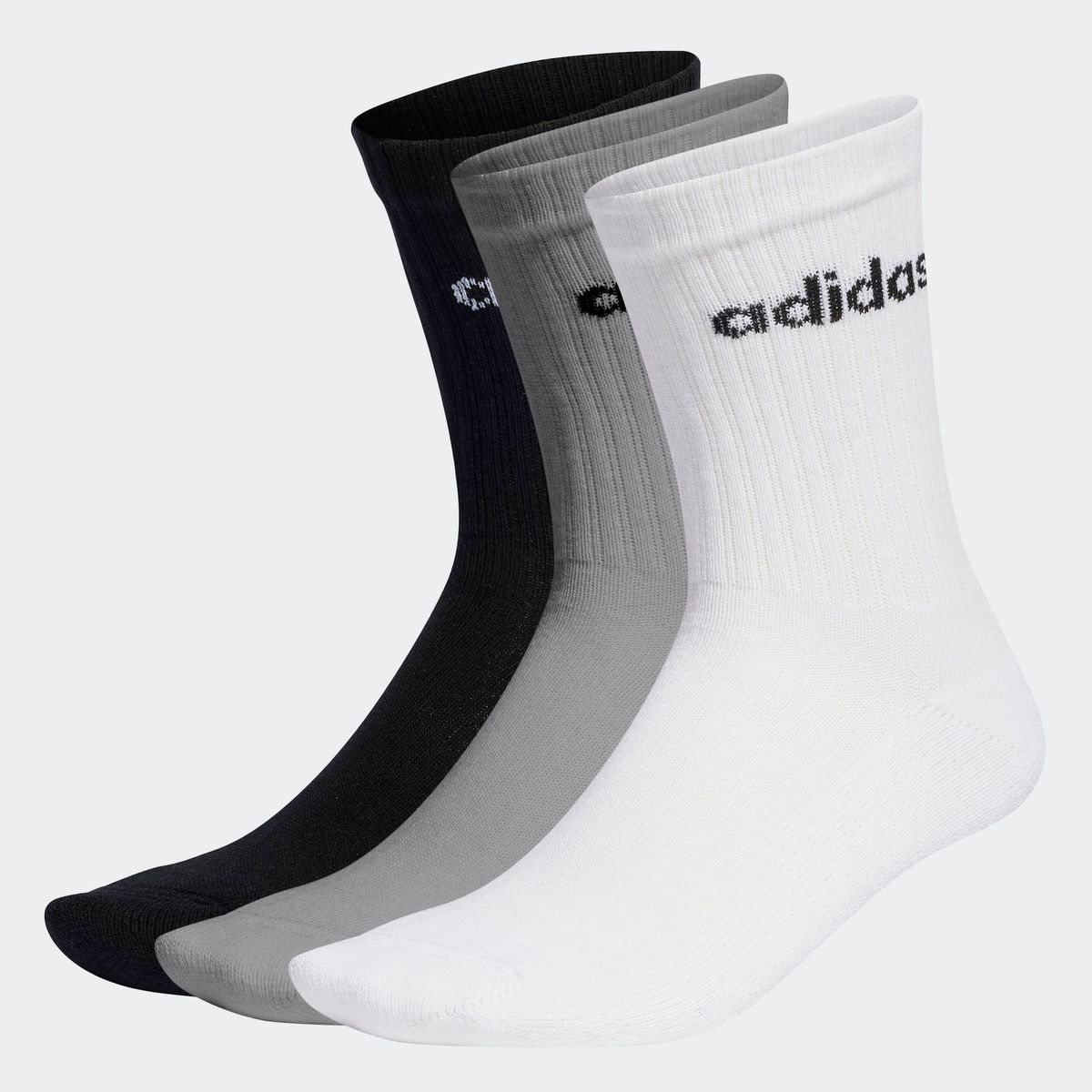 ADIDAS - Calcetines Acolchados Linear Crew 3 Pares