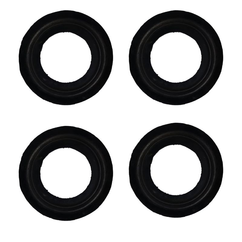 GENERICO - Kit 4 Sellos De Goma Tubería 110mm Para Fosa Séptica O Cámaras