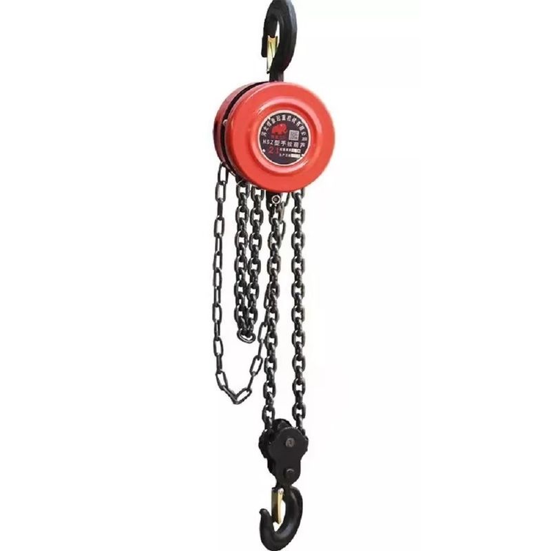 MUNDO MAGIA - Tecle Manual Con Cadena 1 Toneladas X3 Metros