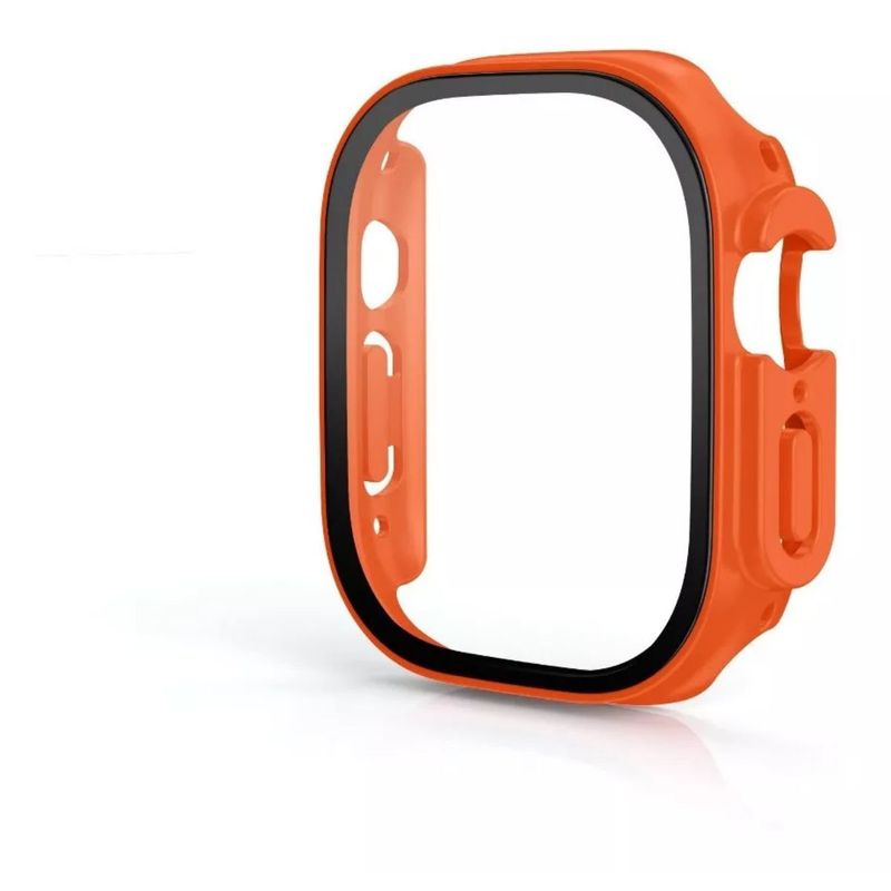 XUNDD - Carcasa para Apple Watch Ultra Con Vidrio Templado 9H