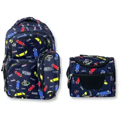 UTILISIMO - Pack Mochila Lonchera Y Estuche 45CM Juvenil Y Escolar