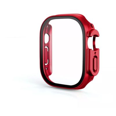 Xundd Carcasa Para Apple Watch Ultra Con Vidrio Templado 9H