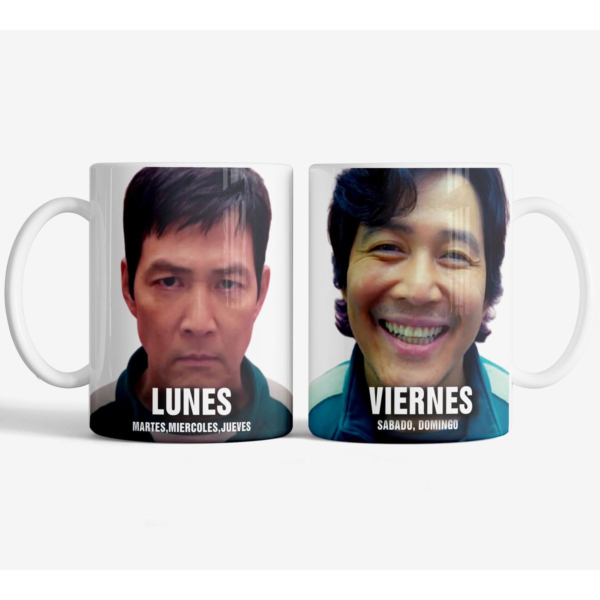 SM - Tazon Taza Squid Game El juego del calamar 2 3 Meme para te y café