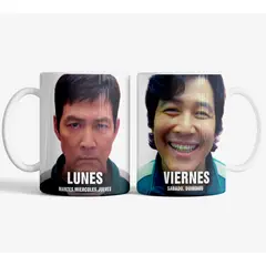 SM - Tazon Taza Squid Game El juego del calamar 2 3 Meme para te y café