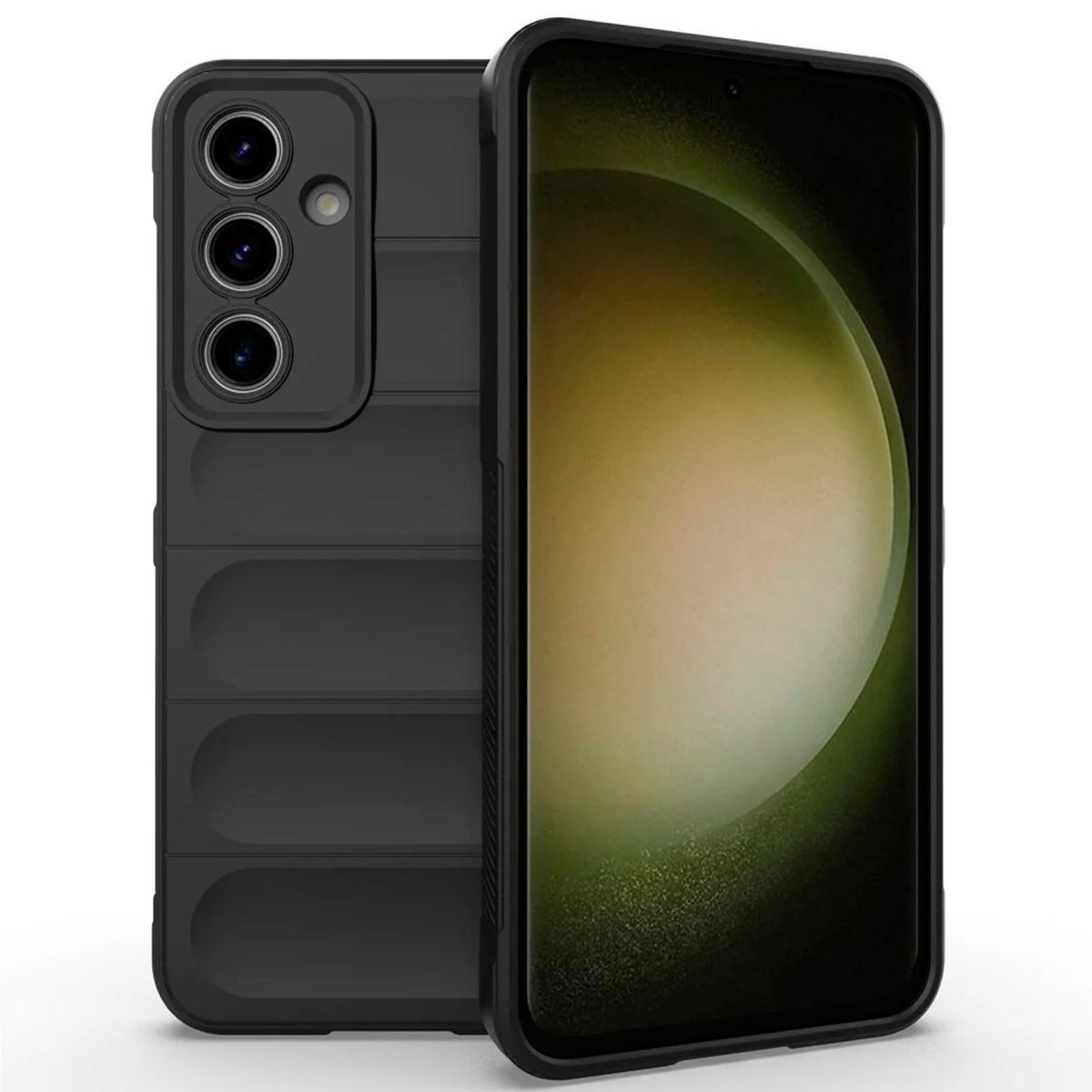 GENERICO - Carcasa para Samsung S25 Robusta Proteccion Camara - Negro