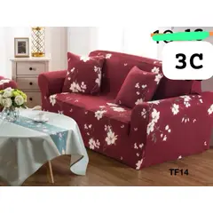 GENERICO - Funda protectora de sillon 3 cuerpo