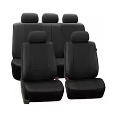 UNIVERSAL - Kit Fundas Cubre Asientos 9piezas Para Auto