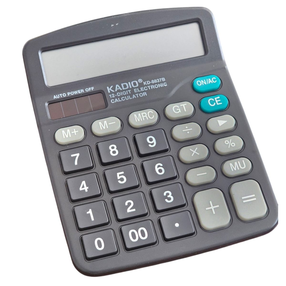 Calculadora Kadio KD-8837B de 12 Dígitos 11035, marca OEM - Foto 2