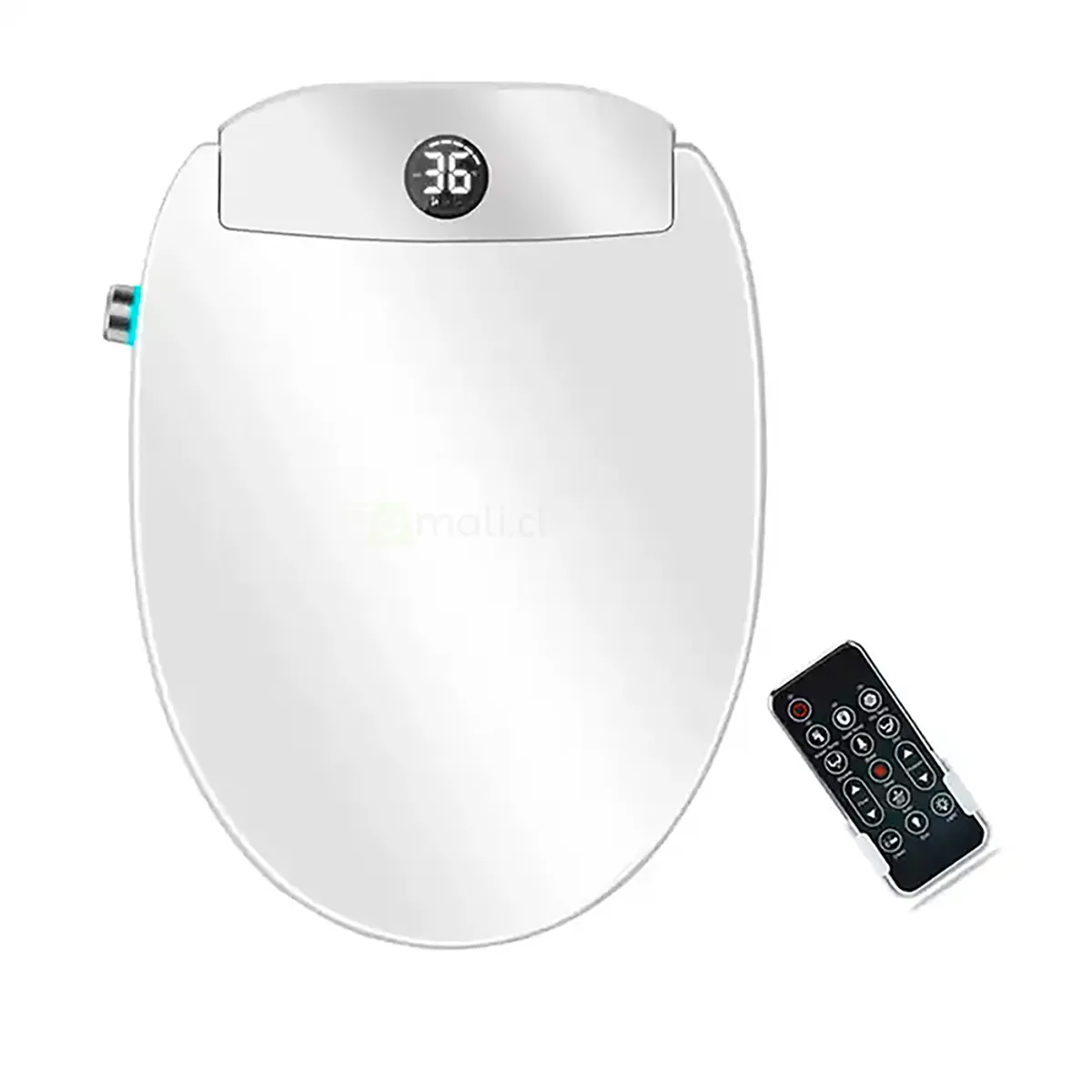 BE BLU - Baño Japonés Tapa de WC Asiento Eléctrico Inodoro Inteligente Térmico