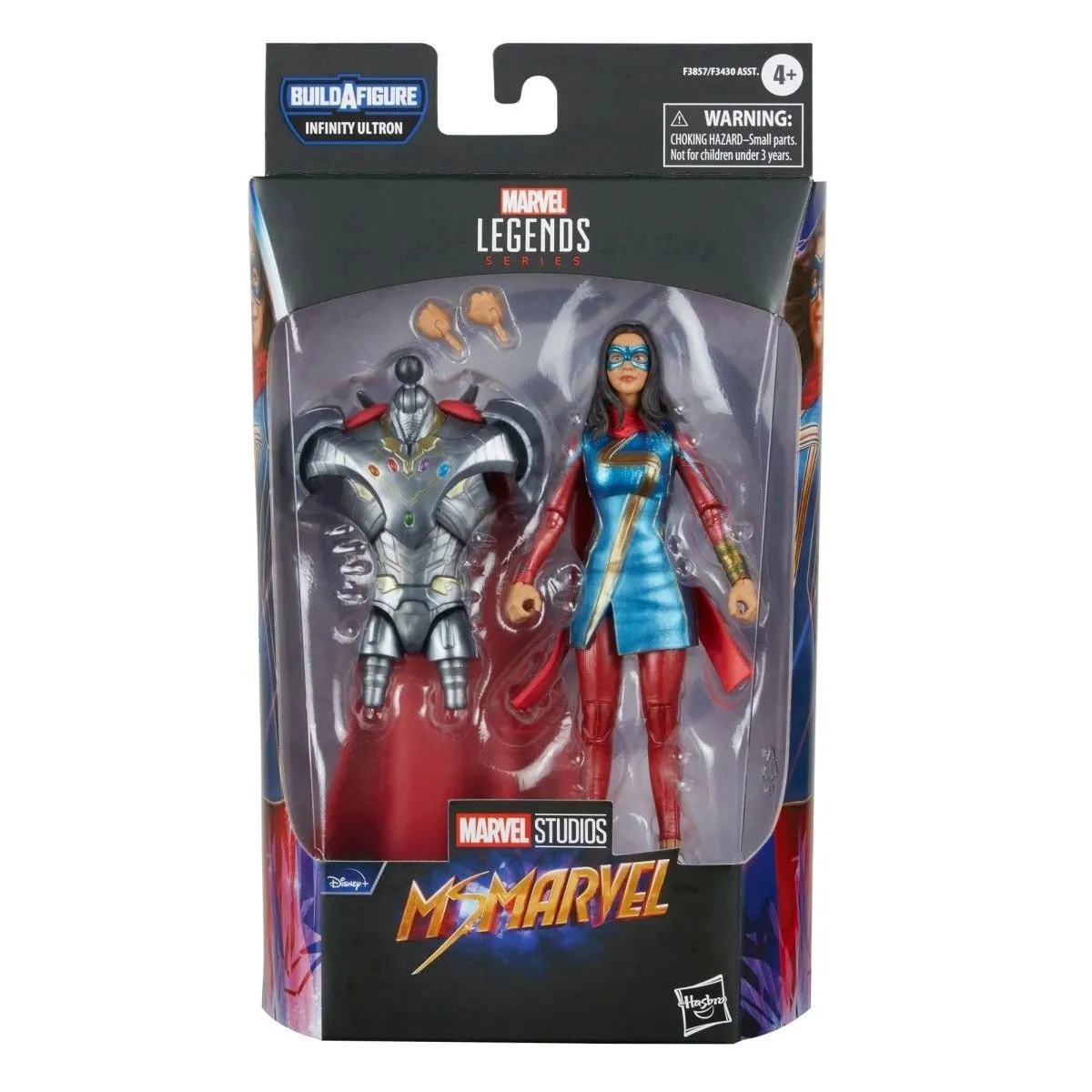 HASBRO - Marvel Legends Ms Marvel Infinity Ultron BAF