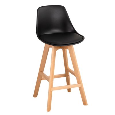 Imagen 2 del producto Taburete Tulip 65cms Negro