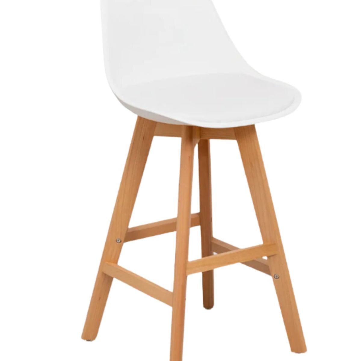 CORI CORI - Pack 2 Taburete Tulip 65cms Blanco