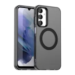 GENERICO - Carcasa para Samsung A05s Compatible Carga Magnética Mate - Negro