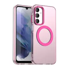 GENERICO - Carcasa para Samsung A35 5G Compatible Carga Magnética - Rosa