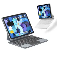Funda Con Teclado Magic Key Para iPad 10 Gen / A16 (11Gen) - Blanco -