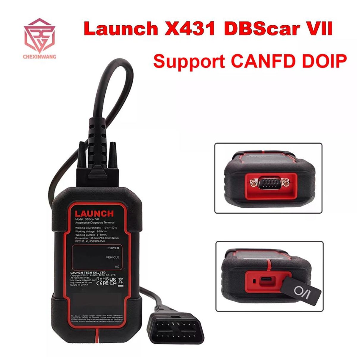 GENERICO - Scanner Automotriz Launch DBScar 7 Diagzone Pro Escaner