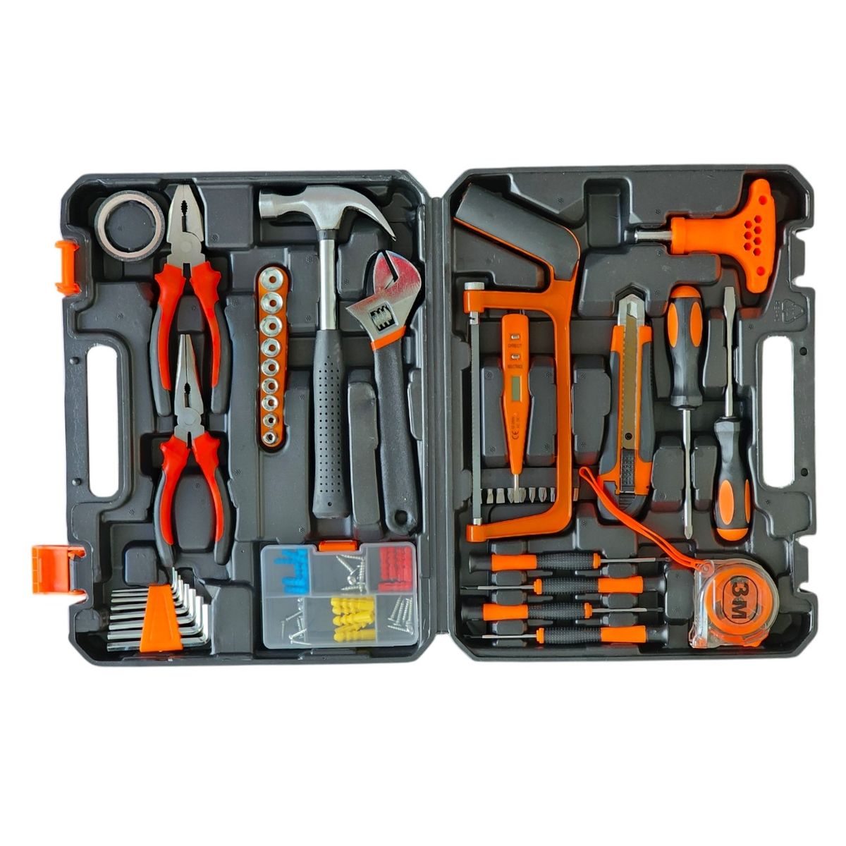 OEM - Set 150 Piezas Herramientas Manuales Maletín Portátil 13494