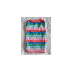 EL MUNDO DE EMMA - Polera mascota rayas talla XL