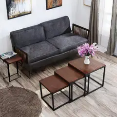 ACTUAL - Set de 3 Mesas Nido Laterales o Centro Diseño Elegante