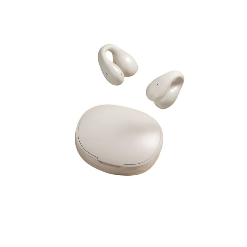 LANGSDOM - Audífonos  Bluetooth TWS ENC IPX Micrófono Langsdom TS03 Beige