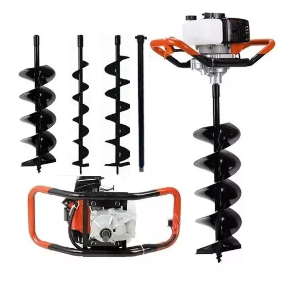 ALTERNATIVE - Barreno Ahoyador 63cc + 3 Brocas + Extesion - Profesional Japon