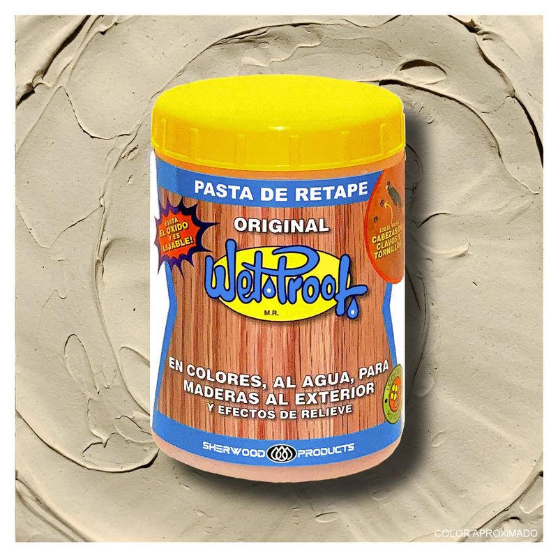 WETPROOF - PASTA DE RETAPE WET PROOF® PINO INSIGNE PARA MADERA EXTERIOR 1-2 KG