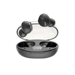 LANGSDOM - Audífonos Bluetooth TWS IPX LED Carga Rápida TN58 Negro