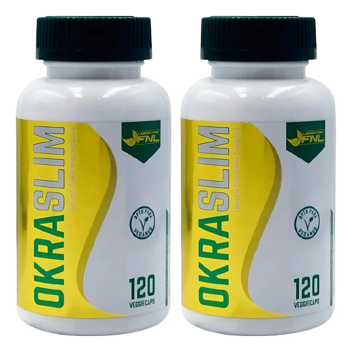 FNL - Pack 2 Okra Fnl 2x120 Caps.  Reductor